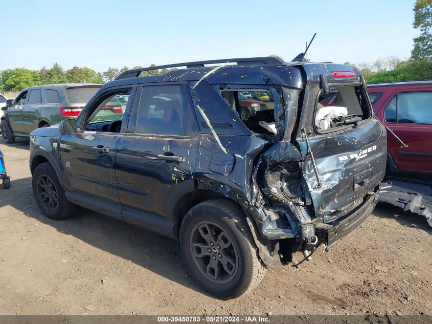 2021 Ford Bronco Sport Big Bend VIN: 3FMCR9B62MRB19730 Lot: 39450783