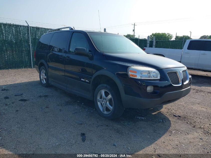 2006 Pontiac Montana Sv6 VIN: 1GMDV33L26D172456 Lot: 39450792