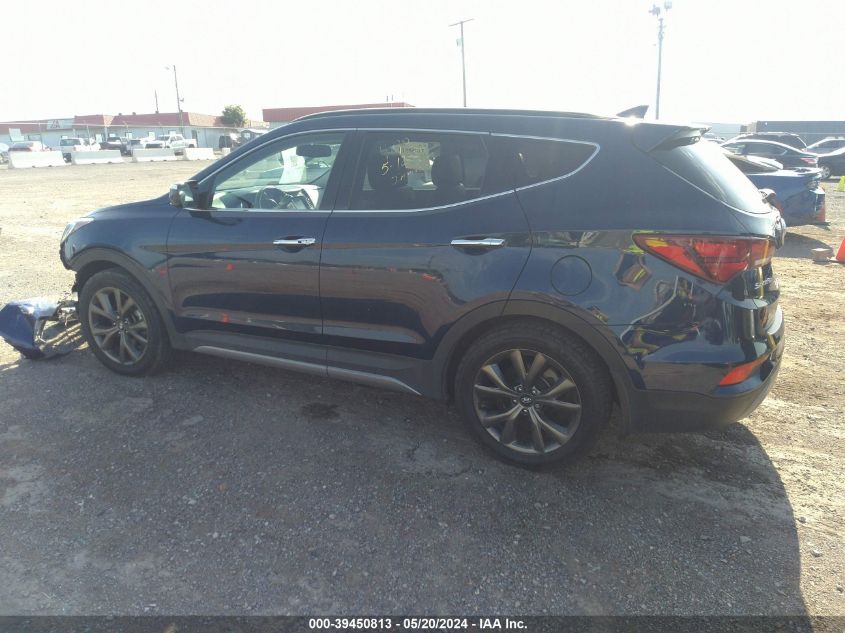 2017 HYUNDAI SANTA FE SPORT - 5XYZW4LA5HG489874