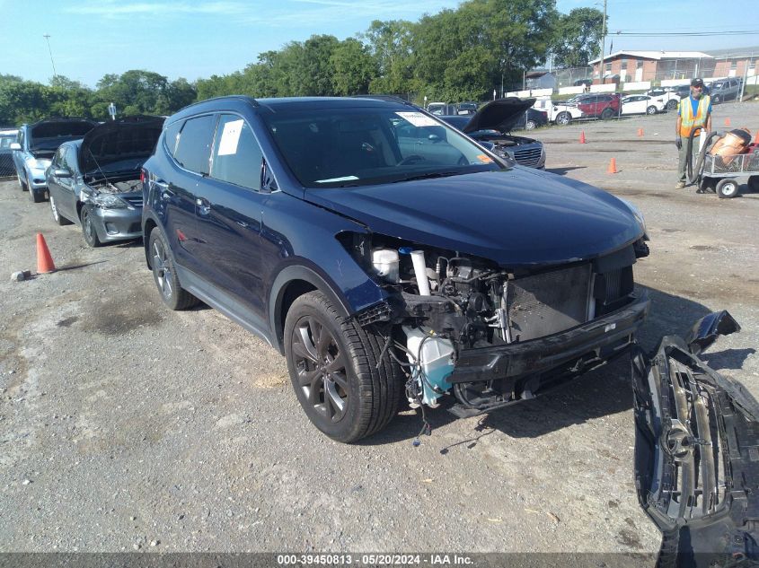 2017 Hyundai Santa Fe Sport VIN: 5XYZW4LA5HG489874 Lot: 39450813