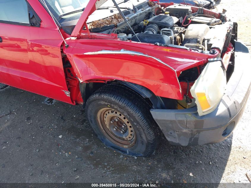 2005 Dodge Dakota St VIN: 1D7HE28K85S308718 Lot: 39450815