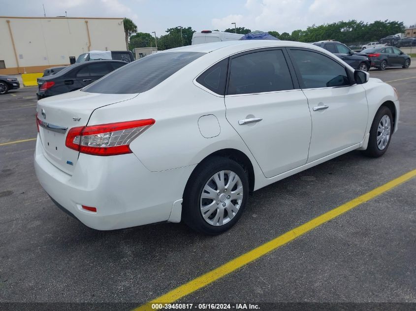 2013 Nissan Sentra Sv VIN: 3N1AB7AP2DL768450 Lot: 39450817