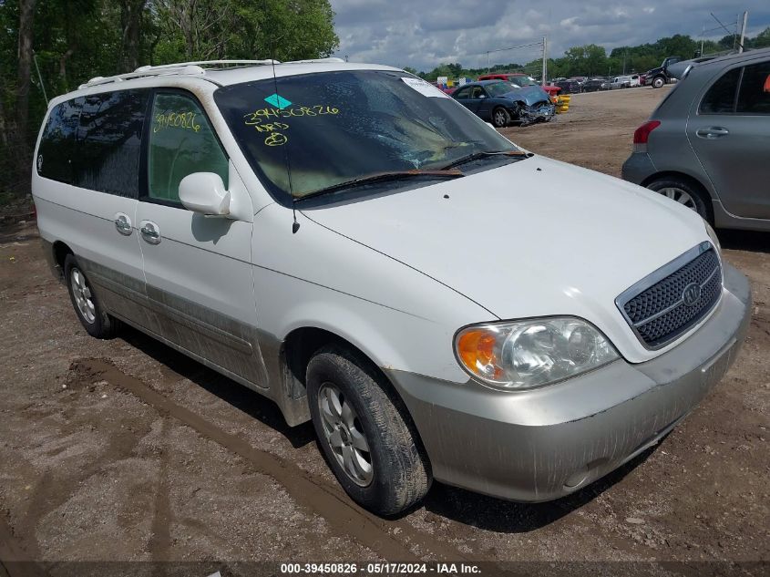 2004 Kia Sedona Ex/Lx VIN: KNDUP131X46584305 Lot: 39450826