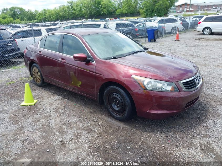 2008 Honda Accord 2.4 Lx VIN: 1HGCP26318A030573 Lot: 39450829