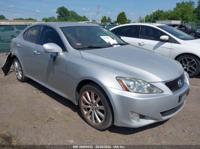 2008 Lexus Is 250 VIN: JTHCK262082027452 Lot: 39450832