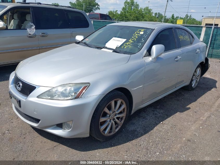 2008 Lexus Is 250 VIN: JTHCK262082027452 Lot: 39450832