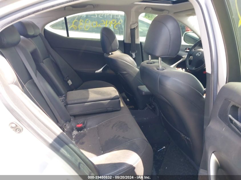 2008 Lexus Is 250 VIN: JTHCK262082027452 Lot: 39450832