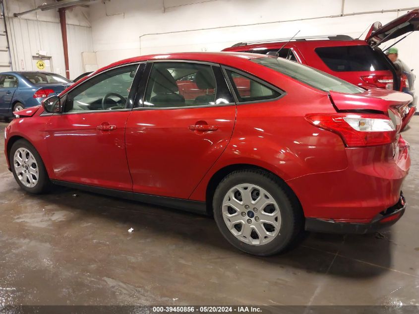 2012 Ford Focus Se VIN: 1FAHP3F24CL445875 Lot: 39450856