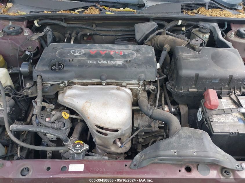 2004 Toyota Camry Xle VIN: 4T1BE32K34U367642 Lot: 39450866