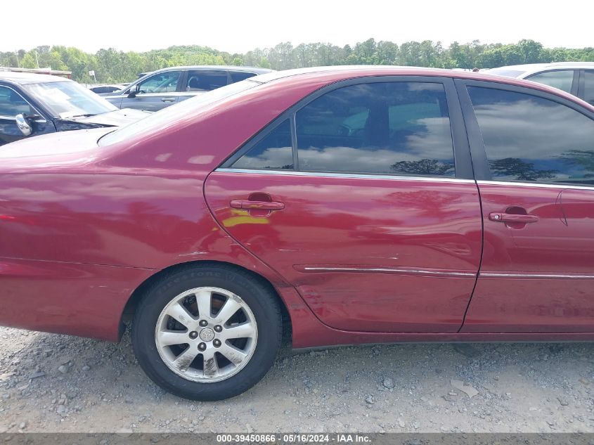2004 Toyota Camry Xle VIN: 4T1BE32K34U367642 Lot: 39450866