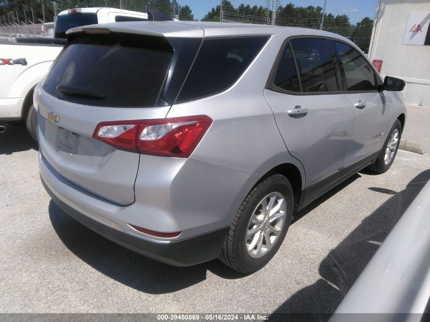 2018 Chevrolet Equinox Ls VIN: 2GNAXHEV6J6321768 Lot: 39450869