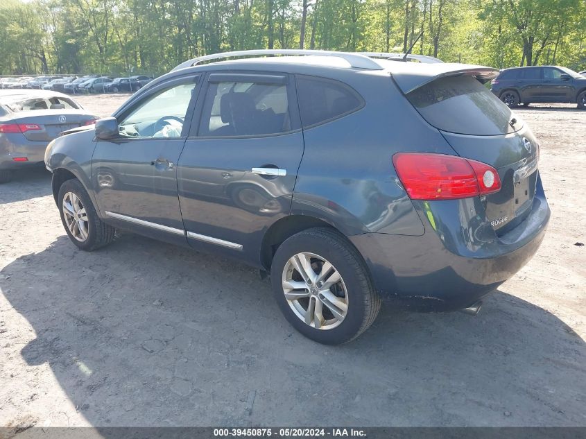 2013 Nissan Rogue Sv VIN: JN8AS5MV5DW656493 Lot: 39450875