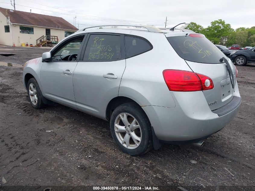 2008 Nissan Rogue Sl VIN: JN8AS58V38W128306 Lot: 39450878