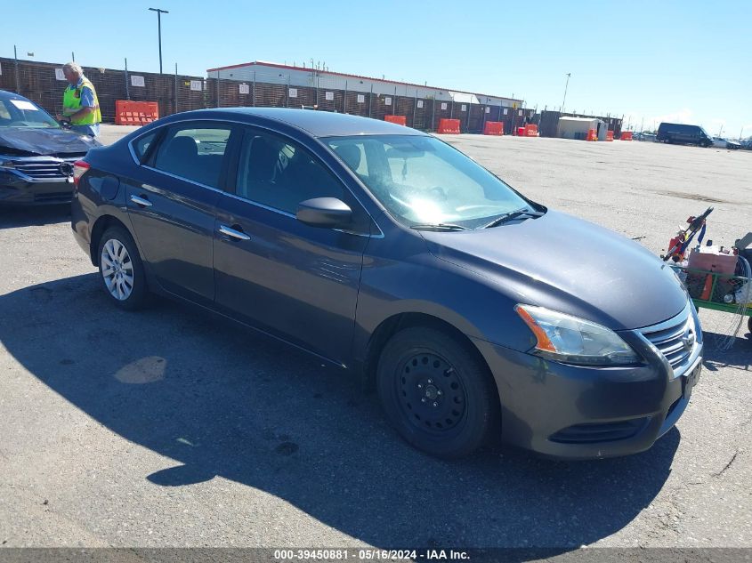 2014 Nissan Sentra Fe+ S/Fe+ Sv/S/Sl/Sr/Sv VIN: 1N4AB7APXEN855937 Lot: 39450881