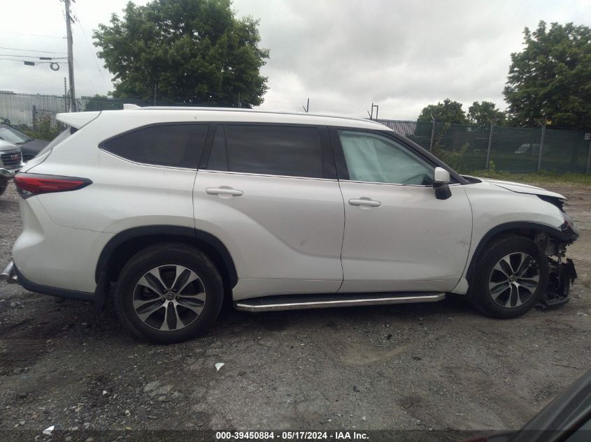 2020 Toyota Highlander Xle VIN: 5TDHZRBH7LS503459 Lot: 39450884