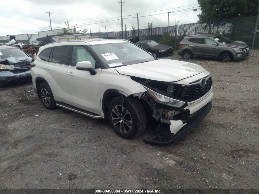 2020 TOYOTA HIGHLANDER XLE - 5TDHZRBH7LS503459