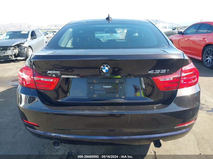 2015 BMW 435I Gran Coupe xDrive VIN: WBA4B3C58FD669796 Lot: 39450892