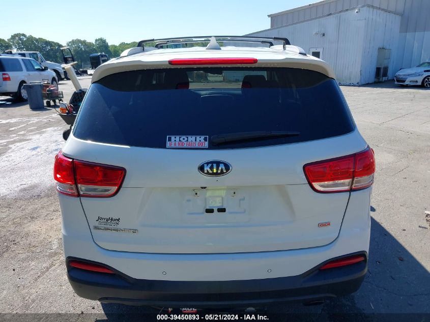 2016 KIA SORENTO 2.4L LX - 5XYPG4A36GG052537