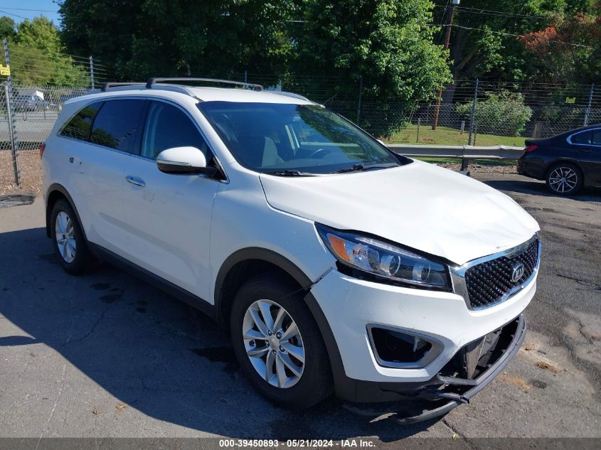 2016 KIA SORENTO 2.4L LX - 5XYPG4A36GG052537