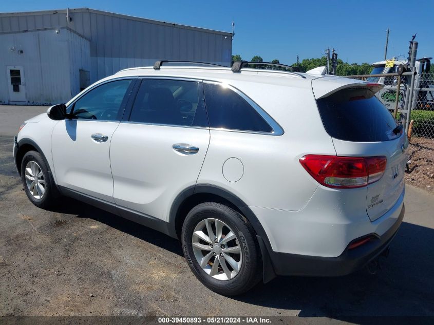 2016 KIA SORENTO 2.4L LX - 5XYPG4A36GG052537