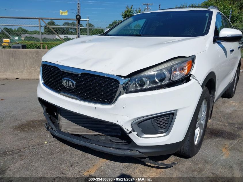 2016 KIA SORENTO 2.4L LX - 5XYPG4A36GG052537