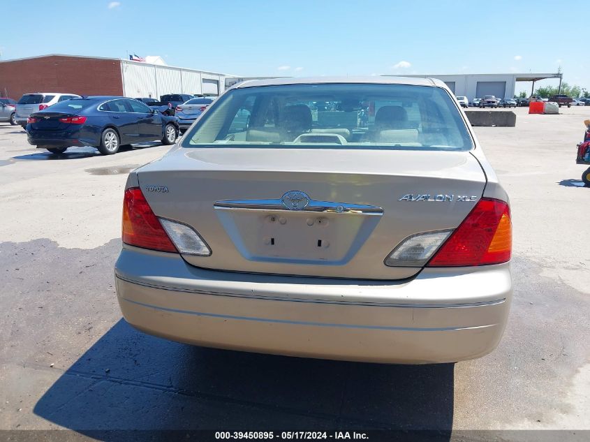 2001 Toyota Avalon Xls VIN: 4T1BF28B21U153333 Lot: 39450895