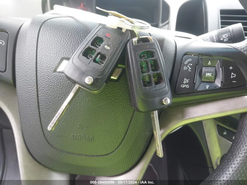 2013 Chevrolet Sonic Lt Auto VIN: 1G1JC5SH6D4208080 Lot: 39450896