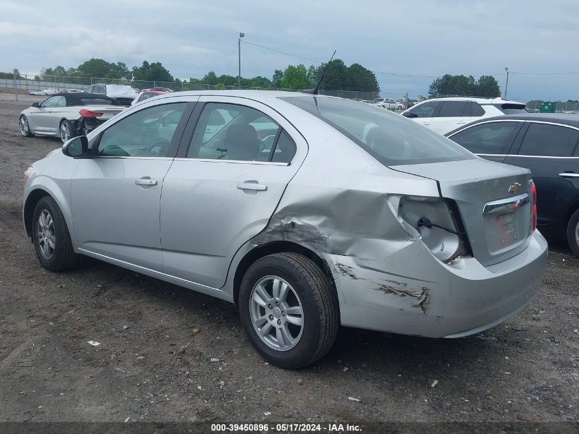 2013 Chevrolet Sonic Lt Auto VIN: 1G1JC5SH6D4208080 Lot: 39450896