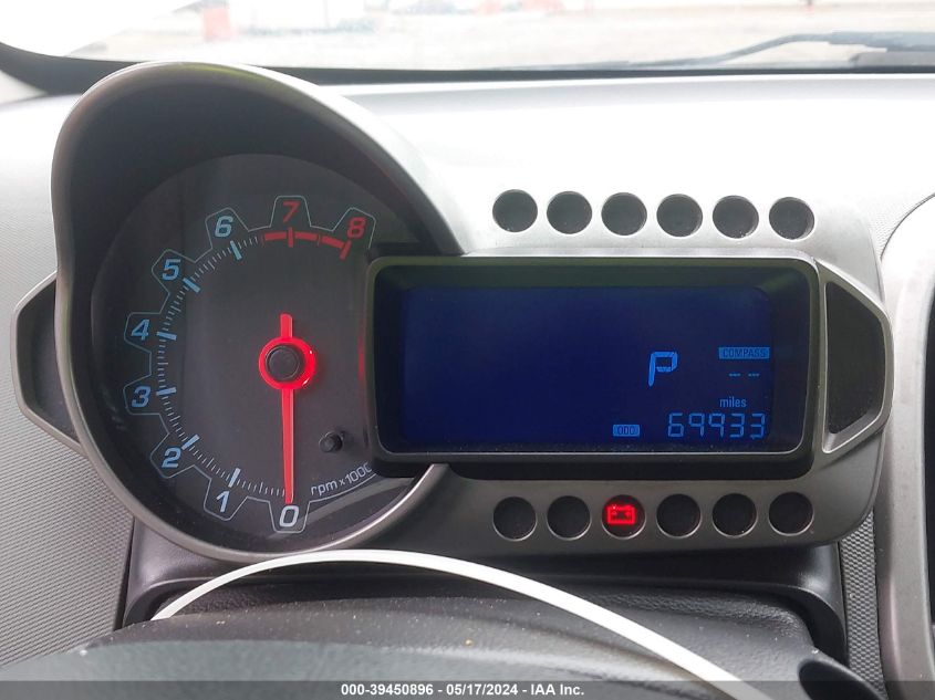 2013 Chevrolet Sonic Lt Auto VIN: 1G1JC5SH6D4208080 Lot: 39450896