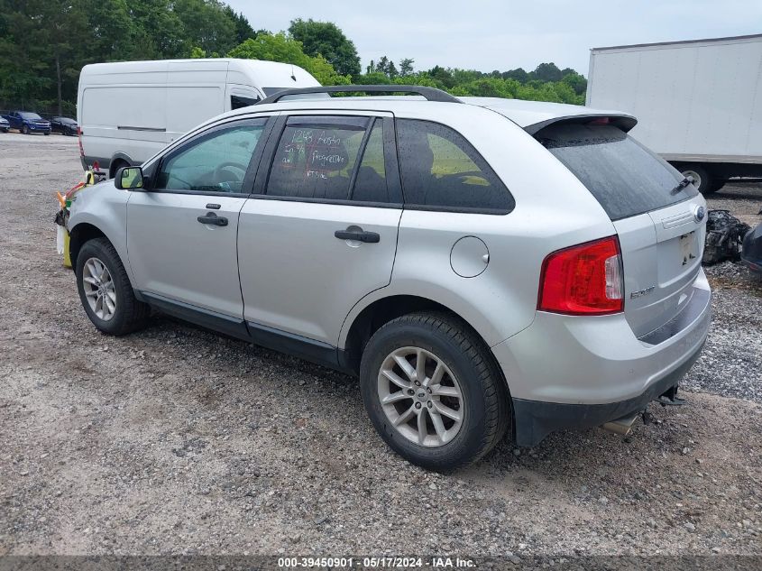 2013 Ford Edge Se VIN: 2FMDK3GC3DBE10837 Lot: 39450901