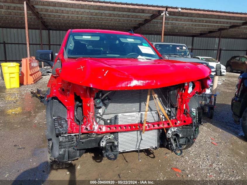 2024 Chevrolet Silverado 1500 2Wd Double Cab Standard Bed Custom VIN: 1GCRABEK5RZ185651 Lot: 39450920