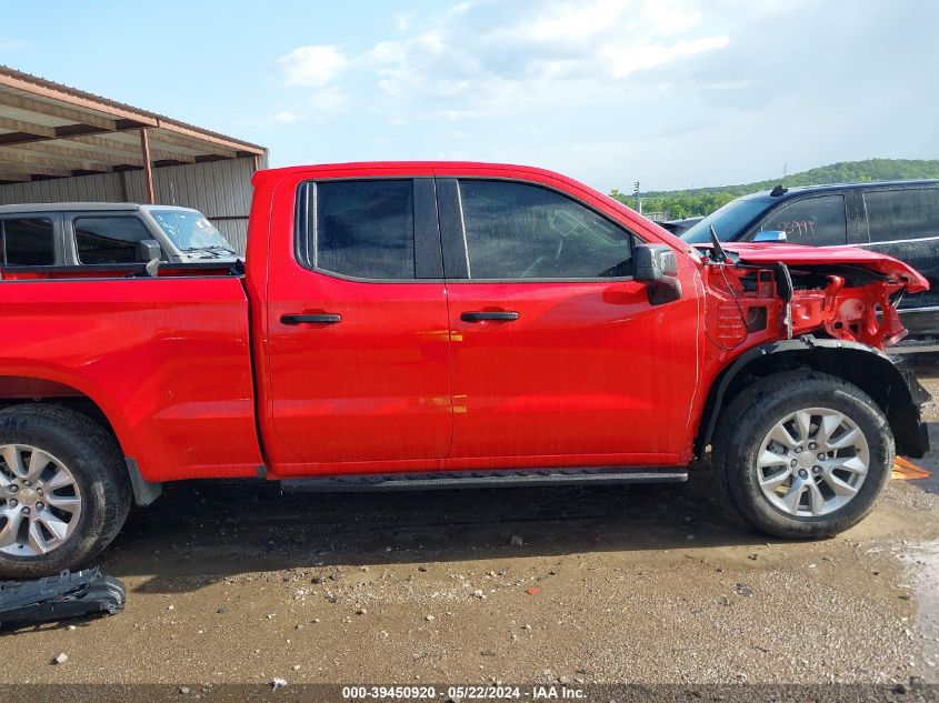 2024 Chevrolet Silverado 1500 2Wd Double Cab Standard Bed Custom VIN: 1GCRABEK5RZ185651 Lot: 39450920