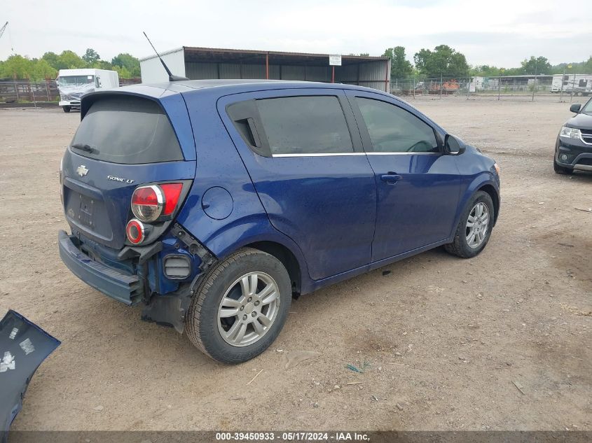 2013 Chevrolet Sonic Lt Auto VIN: 1G1JC6SH8D4224142 Lot: 39450933