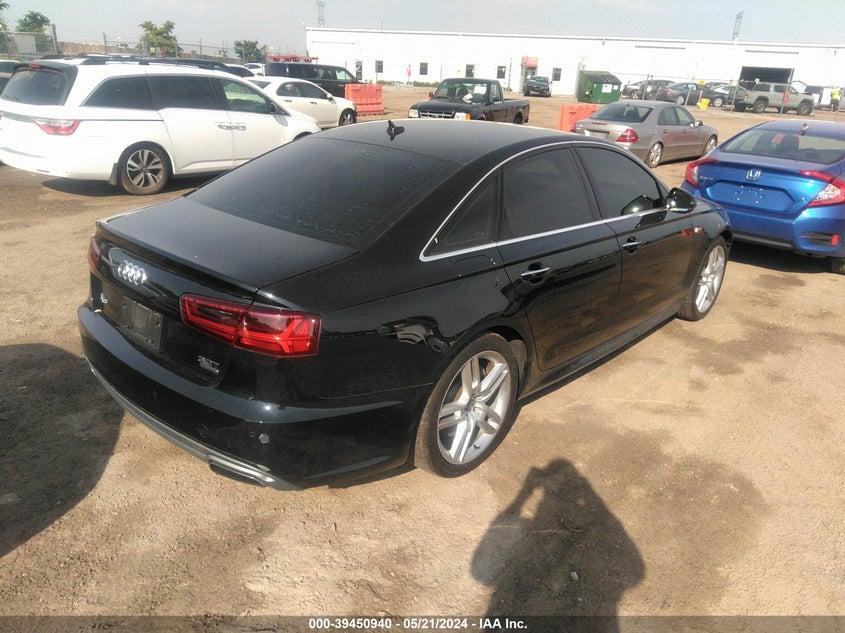 2016 Audi A6 3.0T Premium Plus VIN: WAUFGAFC2GN114122 Lot: 39450940