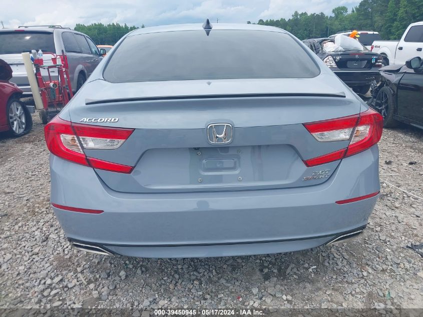 2021 Honda Accord Sport 2.0T VIN: 1HGCV2F36MA006432 Lot: 39450945