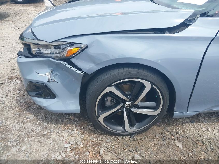 2021 Honda Accord Sport 2.0T VIN: 1HGCV2F36MA006432 Lot: 39450945