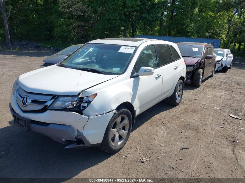 2009 Acura Mdx Sport Package VIN: 2HNYD28809H509375 Lot: 39450947