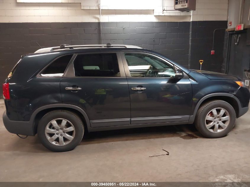 2012 Kia Sorento Lx VIN: 5XYKT3A67CG235210 Lot: 39450951