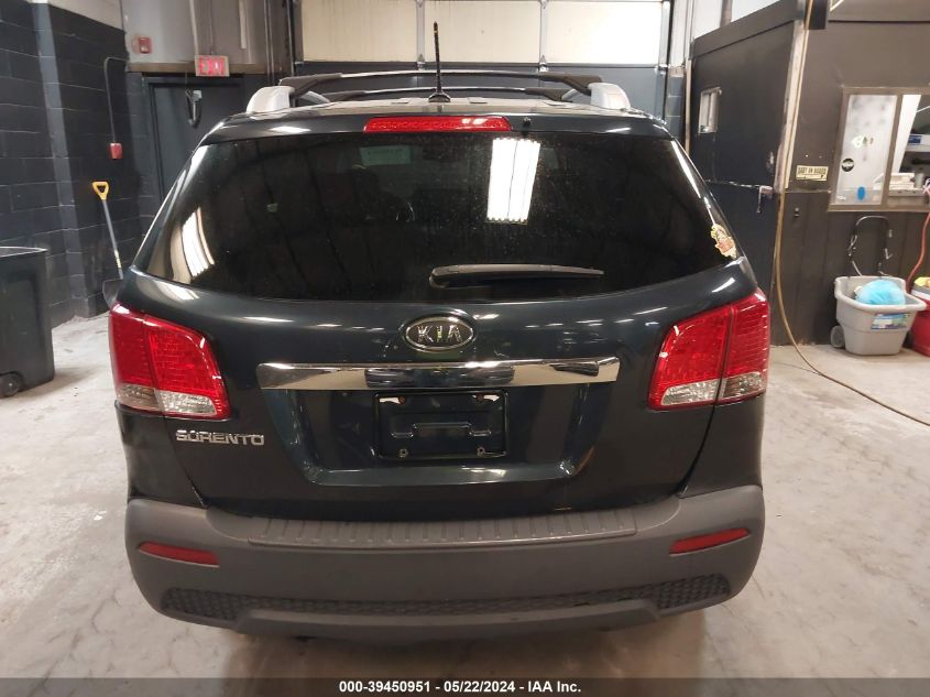 2012 Kia Sorento Lx VIN: 5XYKT3A67CG235210 Lot: 39450951