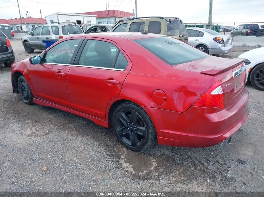 2011 Ford Fusion Sport VIN: 3FAHP0KC3BR233434 Lot: 39450954