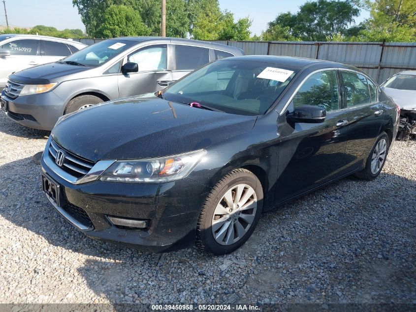 2014 Honda Accord Ex-L V-6 VIN: 1HGCR3F84EA040831 Lot: 39450958