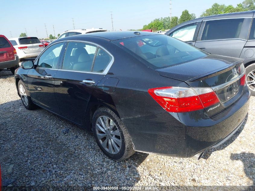 2014 Honda Accord Ex-L V-6 VIN: 1HGCR3F84EA040831 Lot: 39450958