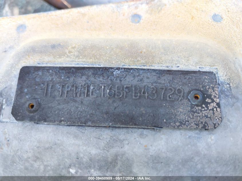 2011 Ford F-150 Xlt VIN: 1FTFW1ET6BFB43729 Lot: 39450959