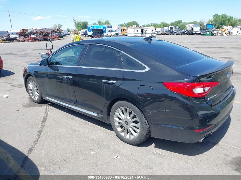 2015 Hyundai Sonata Limited VIN: 5NPE34AF7FH029935 Lot: 39450960