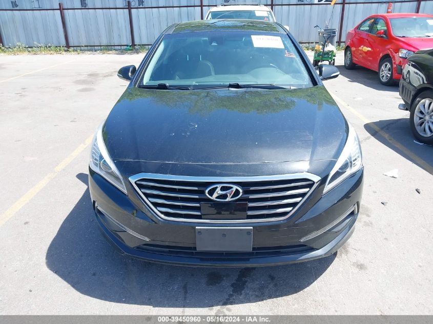 2015 Hyundai Sonata Limited VIN: 5NPE34AF7FH029935 Lot: 39450960