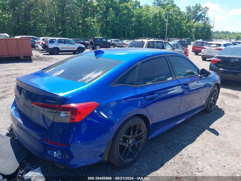 2022 HONDA CIVIC SPORT - 2HGFE2F53NH566927