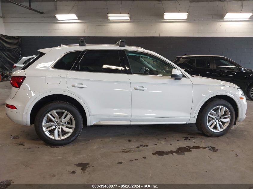 2020 Audi Q5 Premium 45 Tfsi Quattro S Tronic VIN: WA1ANAFYXL2039853 Lot: 39450977