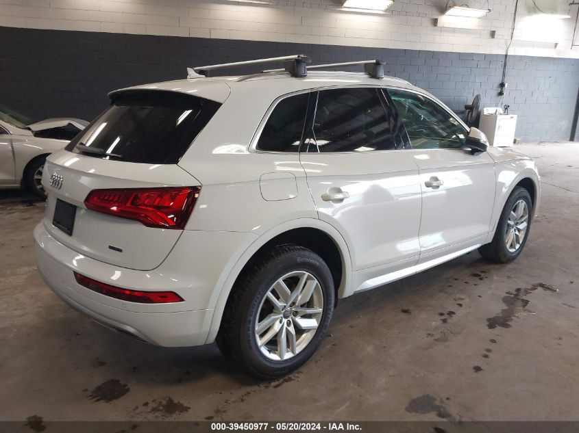 2020 Audi Q5 Premium 45 Tfsi Quattro S Tronic VIN: WA1ANAFYXL2039853 Lot: 39450977