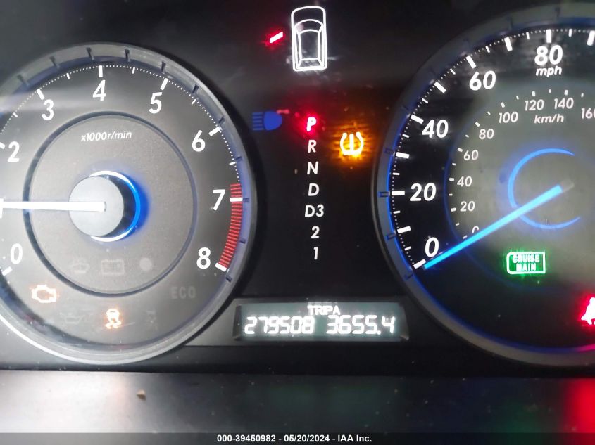 2010 Honda Accord Crosstour Ex-L VIN: 5J6TF2H54AL013481 Lot: 39450982