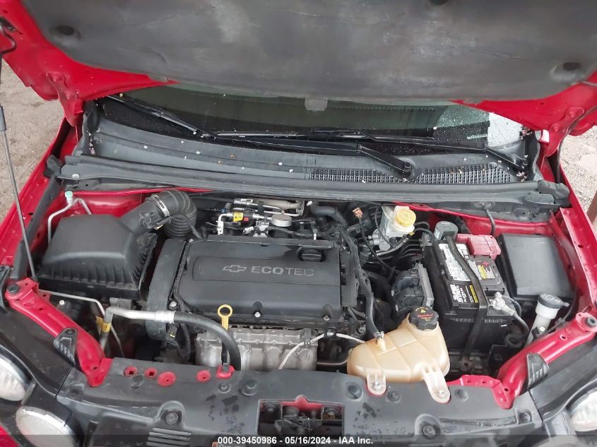 2012 Chevrolet Sonic 2Lz VIN: 1G1JE6SH4C4168886 Lot: 39450986